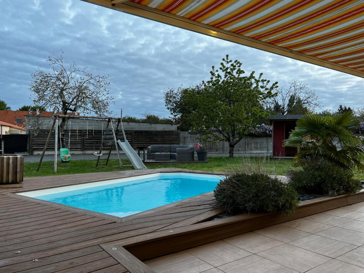 Maison Familiale 4 Chambres Avec Jardin Et Piscine Saint-Aignan-Grand-Lieu 외부 사진